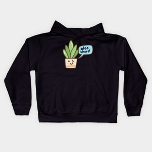 Aloe There! Aloe Vera Kids Hoodie